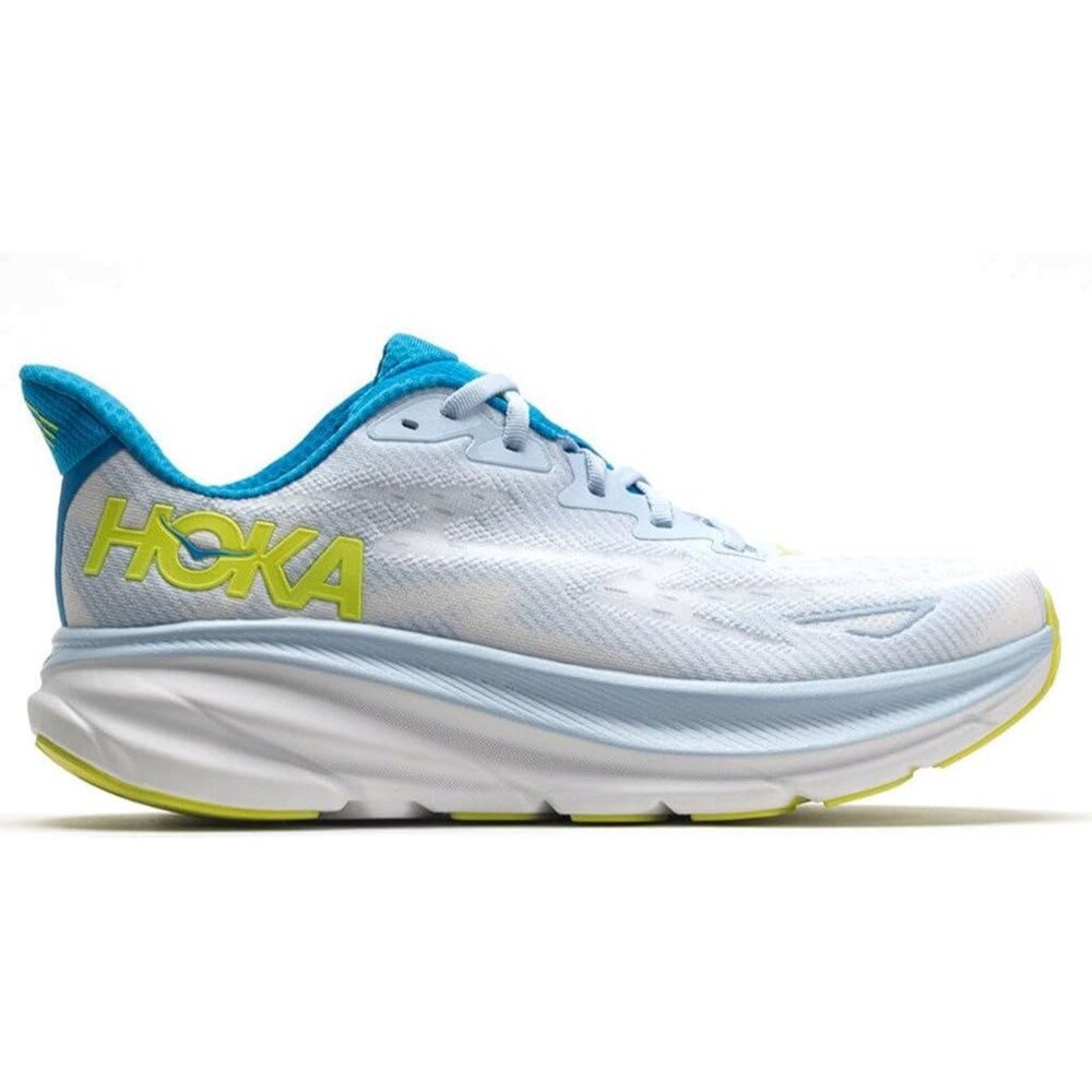 HOKA Men's Low Clifton 9, Ice Water Evening Primrose, 12.5 US